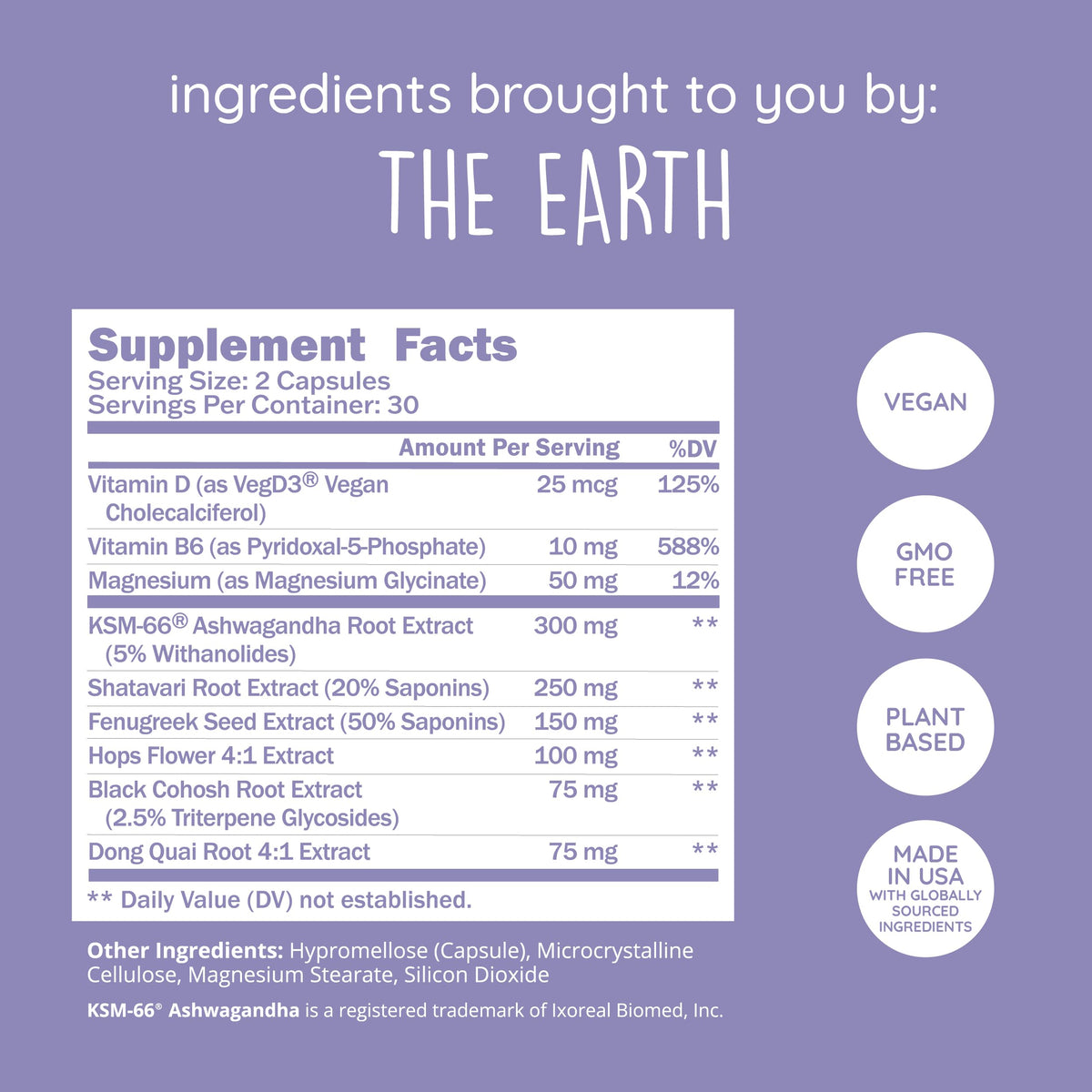 Hormone Balance for Women - PMS & PMDD Support Supplement, Vegan, 60 Ct