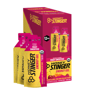Suplement ​Honey Stinger Organic Fruit Smoothie Energy Gel, Gluten Free & Caffeine Free, for Exercise, Running and Performance, Sports Nutrition for Home & Gym, VelvetGlow USA