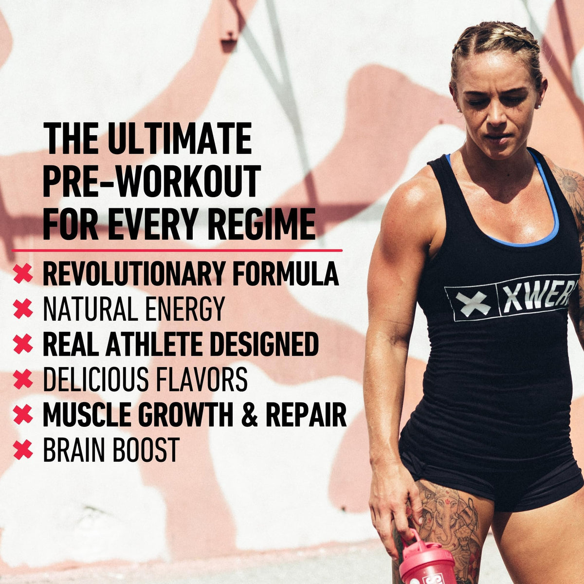 Xwerks Ignite Pre Workout Powder for Men and Women, Natural Preworkout Energy Drink Powder, Gluten Free Keto Formula for Endurance Stamina and Workout Focus, 150 mg Caffeine, 30 Servings, Orange