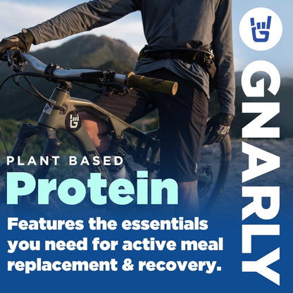 Gnarly Vegan Plant Protein, Meal Replacement - Vanilla (28.2oz) and Gnarly Preworkout Strawberry Lemonade (14.82oz)