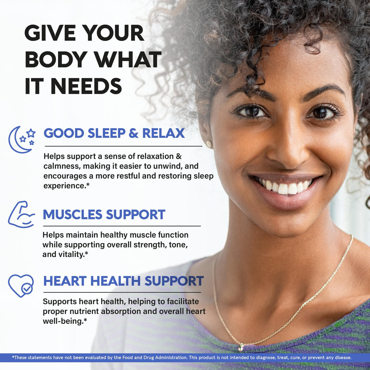Magnesium Glycinate 500 mg - Chelated Supplement - High Absorption Form of Magnesium - Support for Sleep, Muscle & Heart Health - for Women & Men - Lab Tested & Non-GMO - 120 Capsules