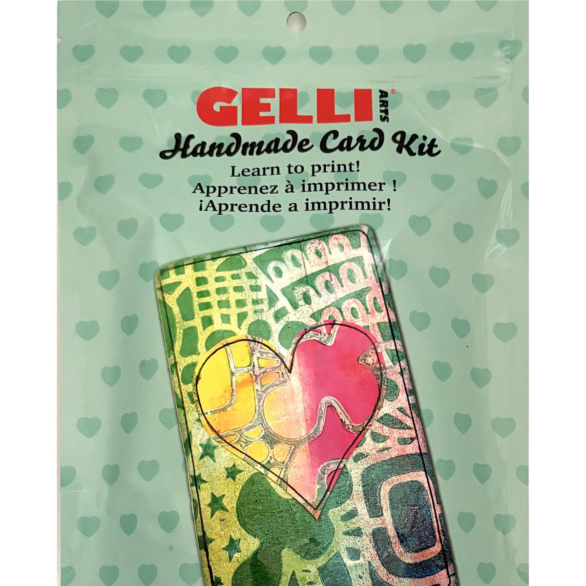 Gelli Arts Journal Kit - All-in-One Printing Kit with 3x5 Gel Plate, Roller, Mini Journal & Mixed Media Supplies, Art Set for DIY Crafts, Handmade Projects for Kids or Adults