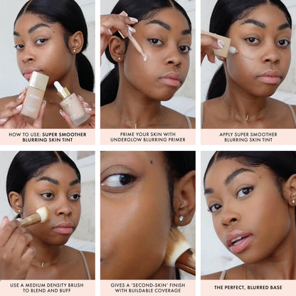 ICONIC LONDON Super Smoother Blurring Skin Tint | Light to Medium Coverage, Hydrating, Ultra-Lightweight Tinted Moisturizer, Cruelty-Free, Vegan Makeup (Neutral Fair) 1.01 Fl oz ICONIC LONDON buy supplements Au