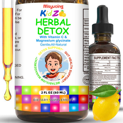 Misyvoing Natural Herbal Gut Support for Kids and Adults,Supports Body Cleansing, Immune Support,Improve Concentration,Vitamins C