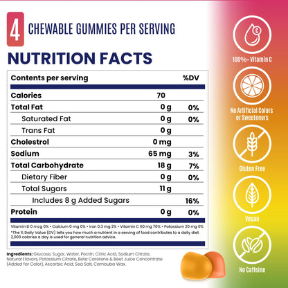 SaltStick Energy Chews Energy Gummies Variety Pack 10 Bags/ 20 Servings