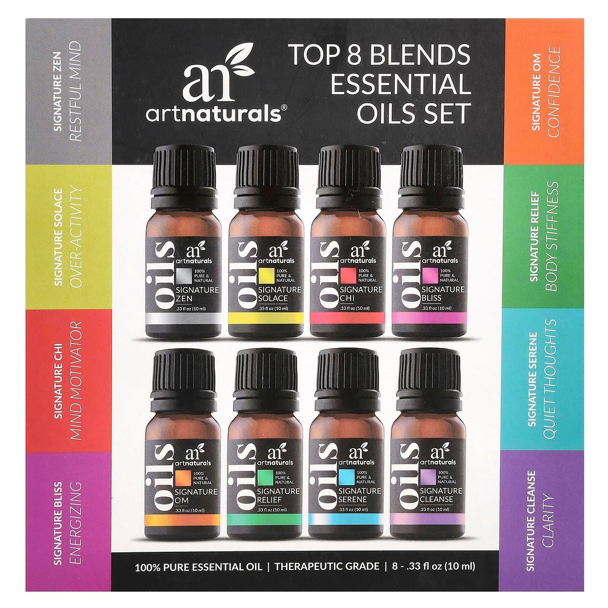 ArtNaturals Top 16 Essential Oils Set, 16 x 10 mL