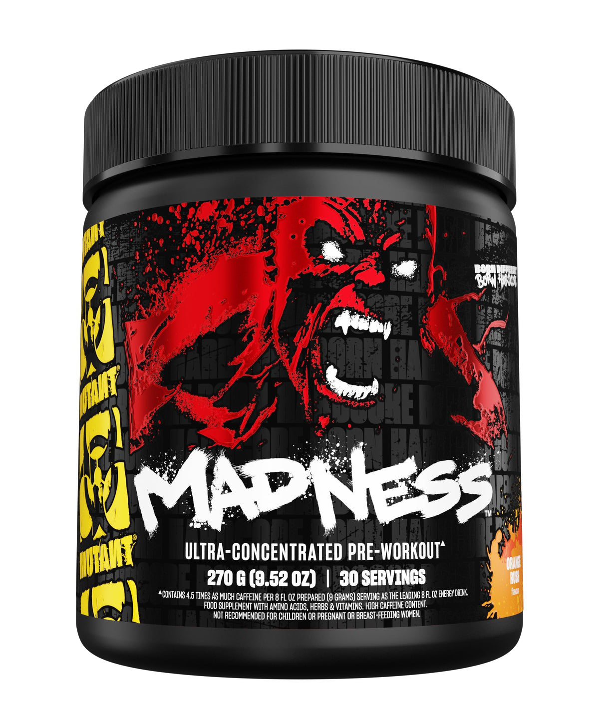 MUTANT Madness, Ultra-Concentrated Pre-Workout, Fruit Punch, 9.52 oz