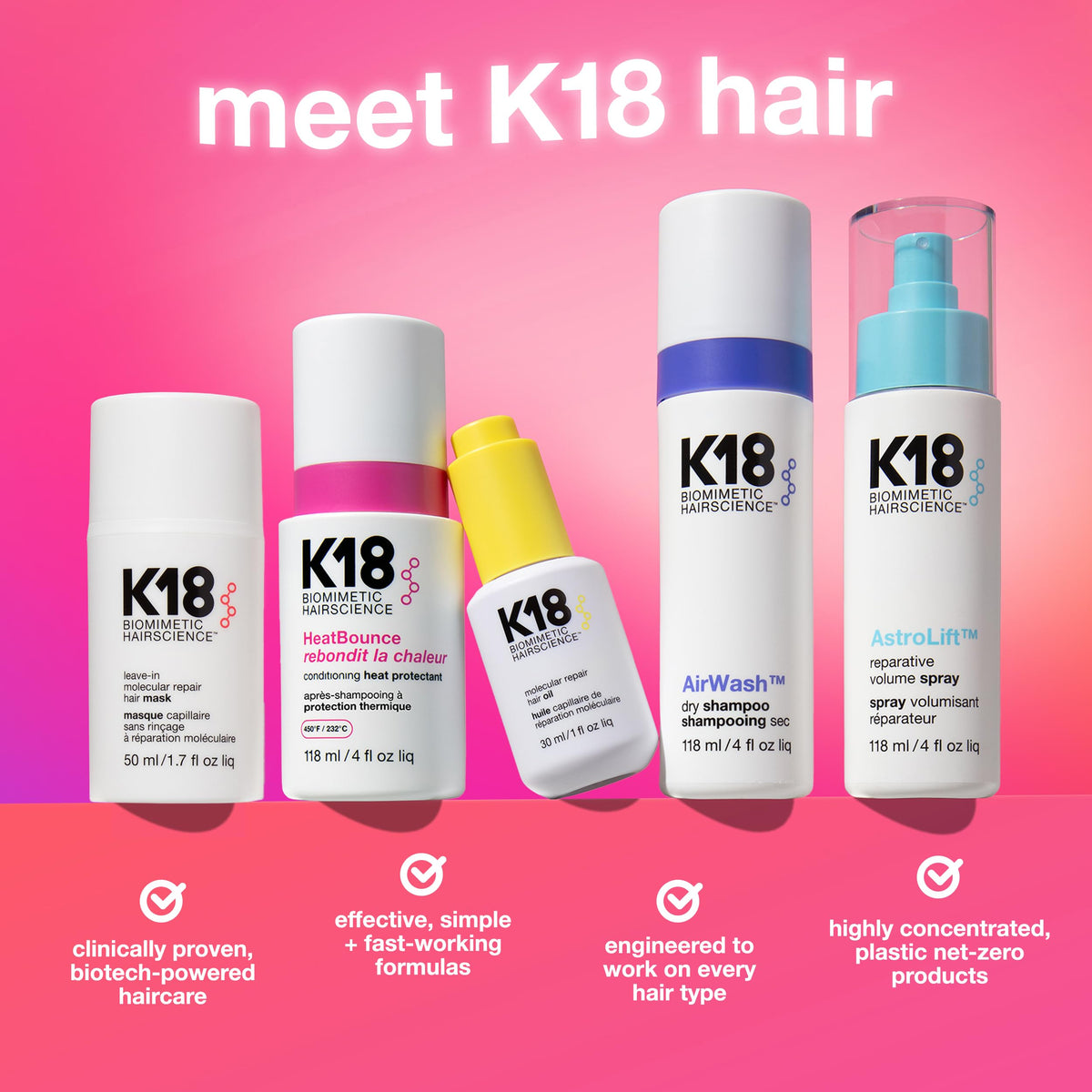 K18 Damage Shield Protective Conditioner, Protects Hair from Daily Damage, Improves Strength & Shine