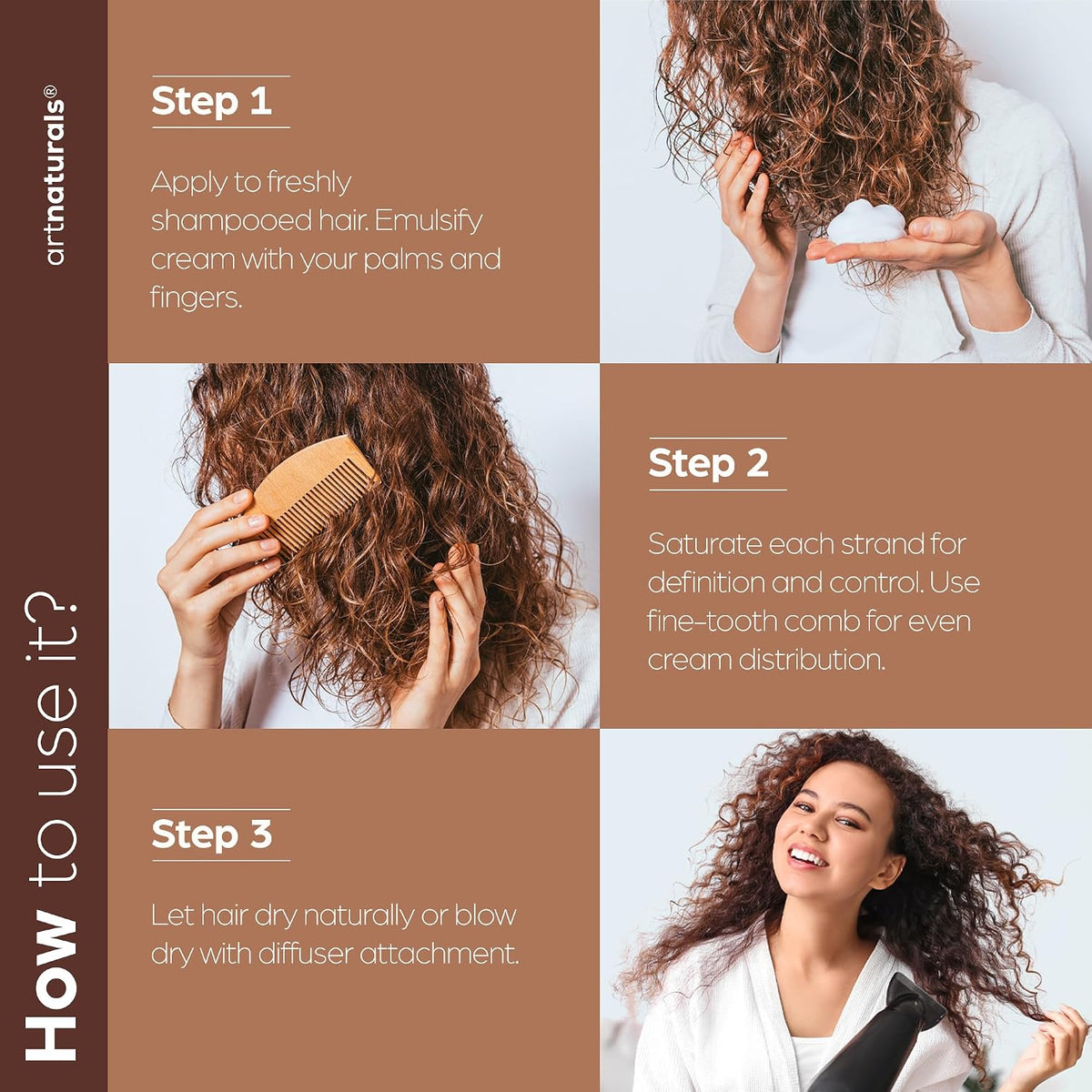 Artnaturals Curl Defining Cream with Argan Oil, 12 oz