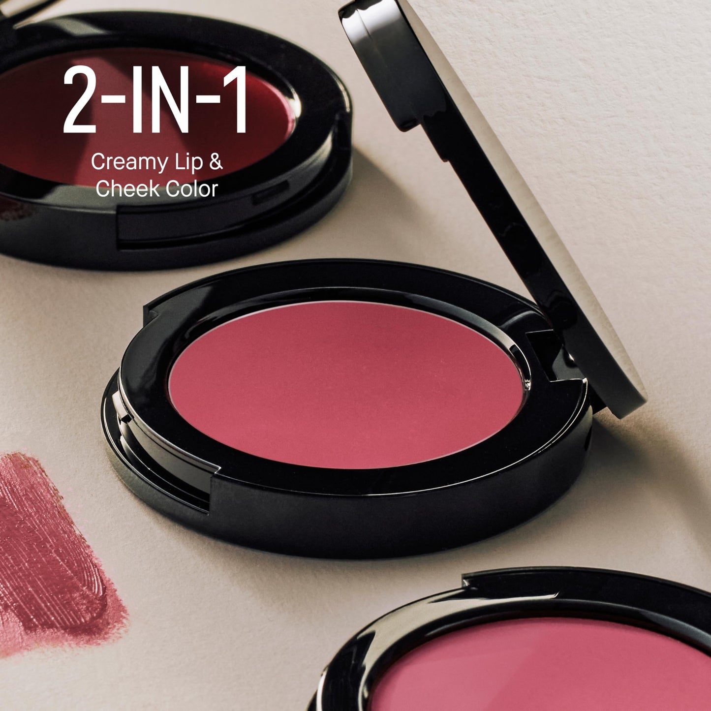 Bobbi Brown Pot Rouge | Multi-Use Cream Blush and Lip Tint | Dewy, Natural-Looking Flush for Cheeks and Lips | Mirrored Compact Travel-Size Face Makeup
