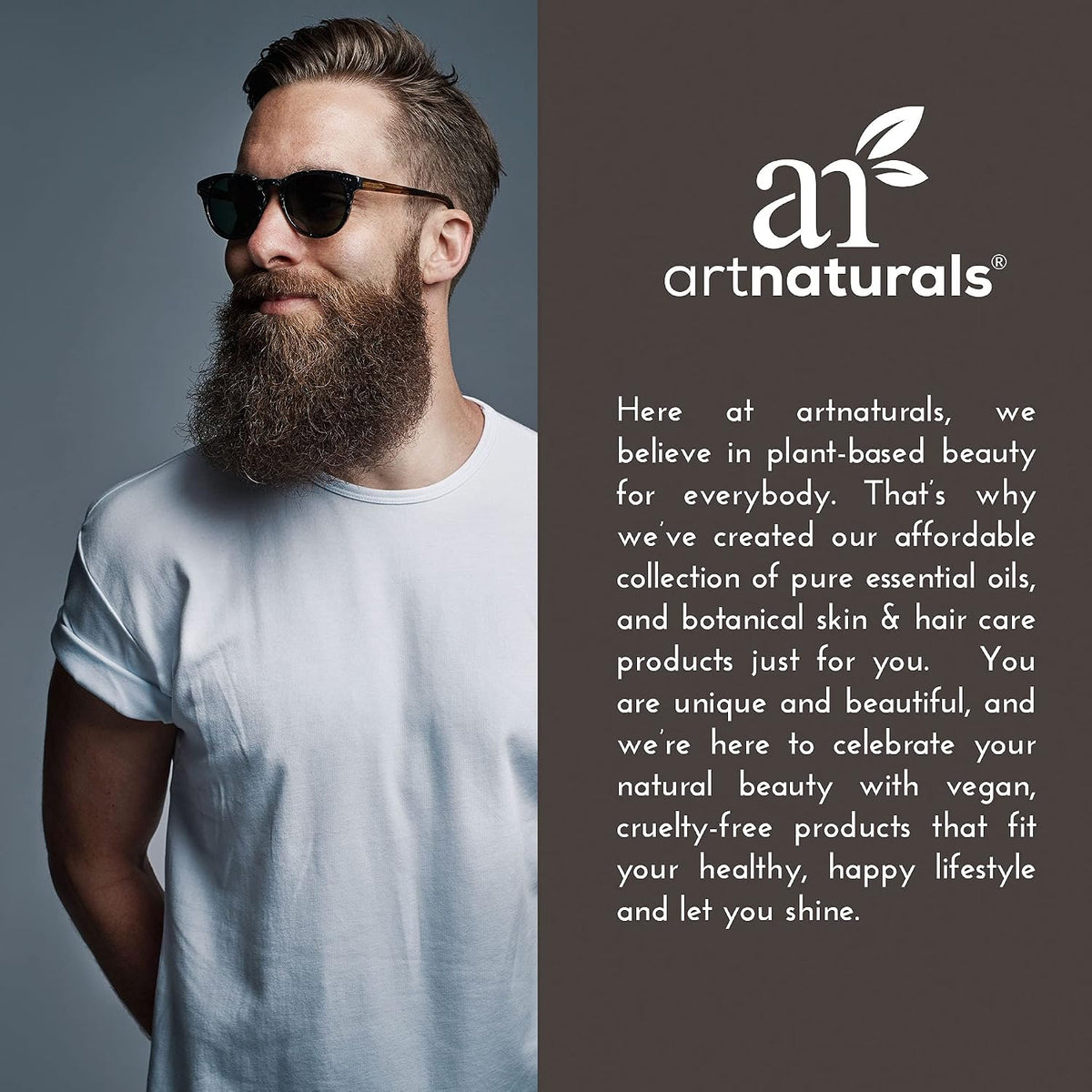 Artnaturals Beard Conditioner with Tea Tree & Jojoba Oil, 8 fl oz