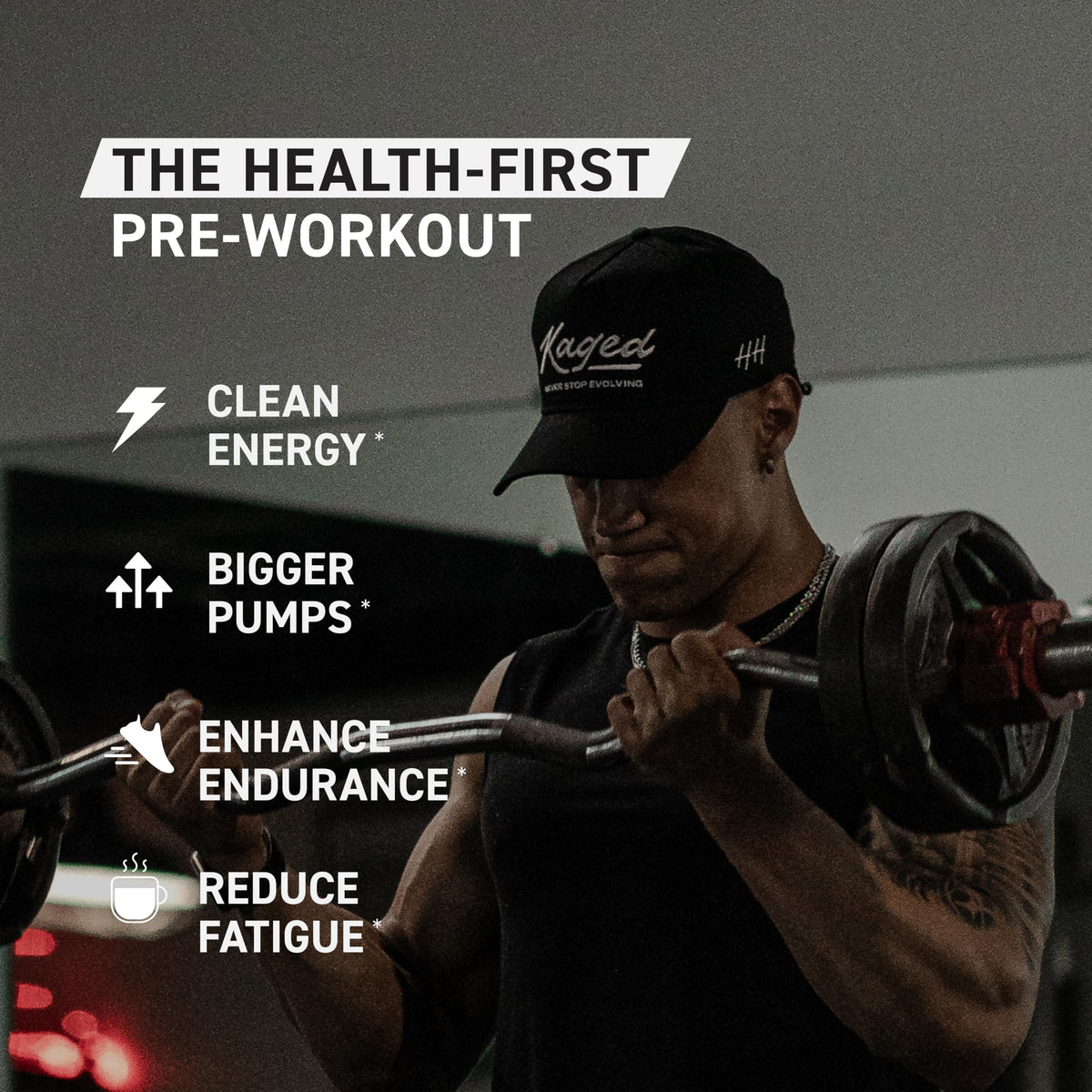 Kaged Original Pre Workout Powder | Fruit Punch | Pre-Workout with Creatine, Beta Alanine, L-Citrulline, BCAAs | 274 mg Caffeine | Pre Supplements for Men & Women | 20 Servings