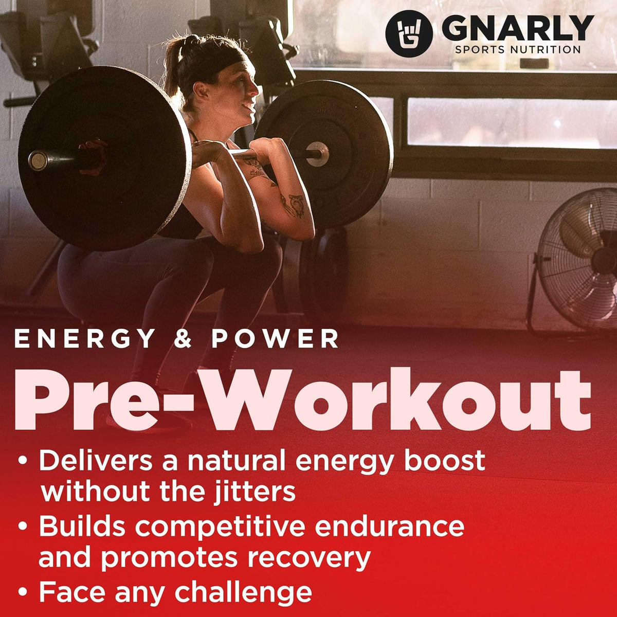 Gnarly Whey Grass-Fed Protein Supplement, Vanilla (32.0oz) and Gnarly Preworkout Strawberry Lemonade (14.82oz)