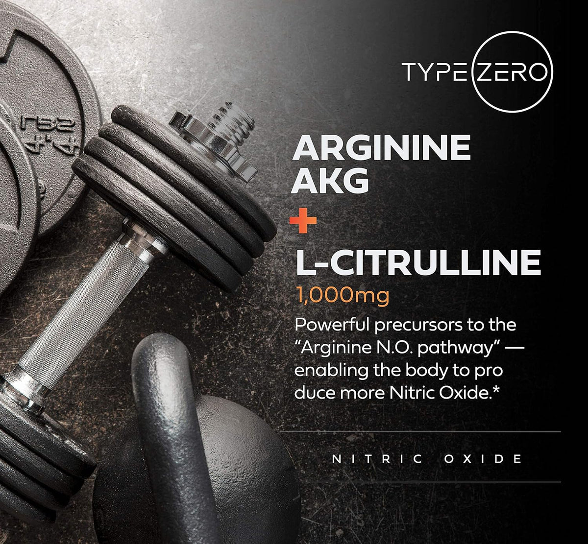 Type Zero Nitric Oxide 6X Booster, 150 Veggie Capsules, Natural Supplement | Beetroot, Arginine AKG, Citrulline, Pine Bark, Garlic & Vitamin C, Nitrous Oxide