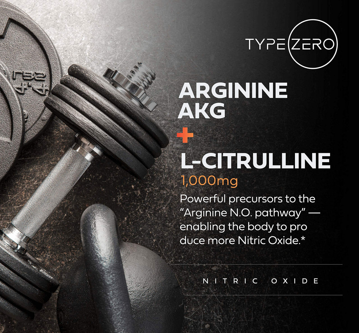 Type Zero Nitric Oxide 6X Booster, 150 Veggie Capsules, Natural Supplement | Beetroot, Arginine AKG, Citrulline, Pine Bark, Garlic & Vitamin C, Nitrous Oxide