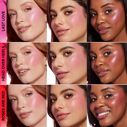 Too Faced Love Flush Blush Glowing Liquid Blush | Liquid Blush, Blendable, Luminous Blush that leaves a Flush of Color | Layer over makeup or wear alone for a natural look, Head Over Heels, 0.20 Fl Oz