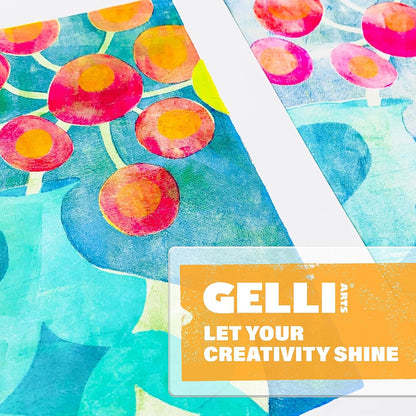 Gelli Arts 5 X 7 Printmaking Positioner Mini Placement Tool - Paper Positioning Tool Gel Printing Plate, Clear Acrylic Alignment Device, Art Gadget for Gel Printing