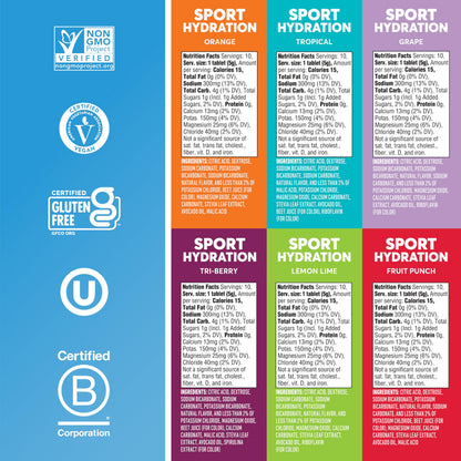 Nuun Sport Electrolyte Tablets with Magnesium, Calcium, Potassium, Chloride & Sodium, Gluten Free & Vegan,