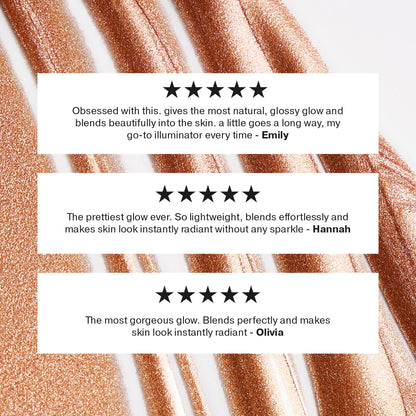 ICONIC LONDON Illuminator | Liquid Highlighting Drops for a Radiant Glow, Cruelty-Free, Vegan Makeup, Glow (Terracotta Bronze) 0.45 Fl oz ICONIC LONDON buy supplements Au