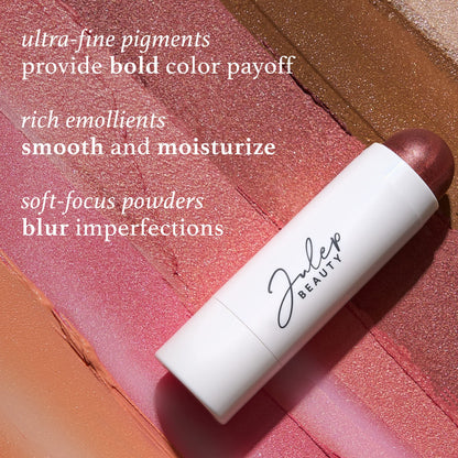 Julep Skip The Brush Cream to Powder Blush Stick - Muted Mauve - Blendable and Buildable Color - 2-in-1 Blush and Lip Makeup Stick JulepBuy Supplements Australia