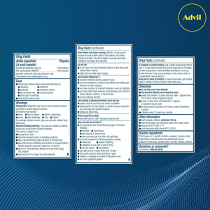 Advil Liqui-Gels Pain Reliever and Fever Reducer, Pain Medicine for Adults with Ibuprofen 200mg for Headache, Backache, Menstrual Pain and Joint Pain Relief - 160 Liquid Filled Capsules AdvilBuy Supplements Australia