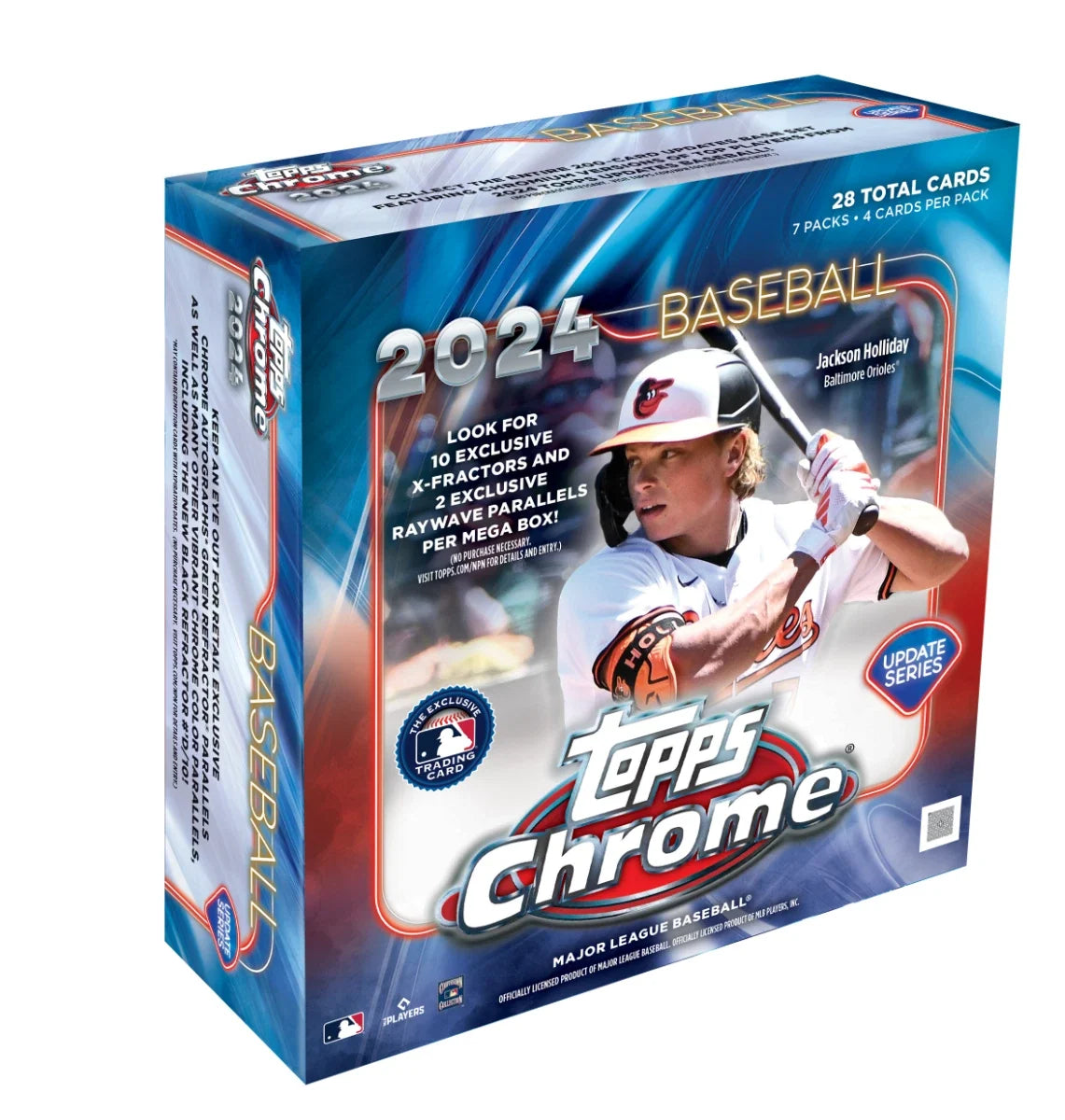 (1) 2024 TOPPS CHROME UPDATE MEGA BOX BASEBALL Brand New Sealed (SHIPS ASAP) QTY